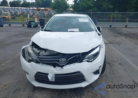 2016 Toyota Corolla Le из США, поврежденный, VIN 2T1BURHE4GC712884
